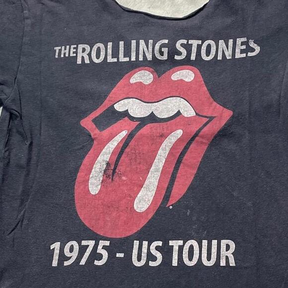 Other - The Rolling Stones Preowned Small Cropped Neckline T-shirt